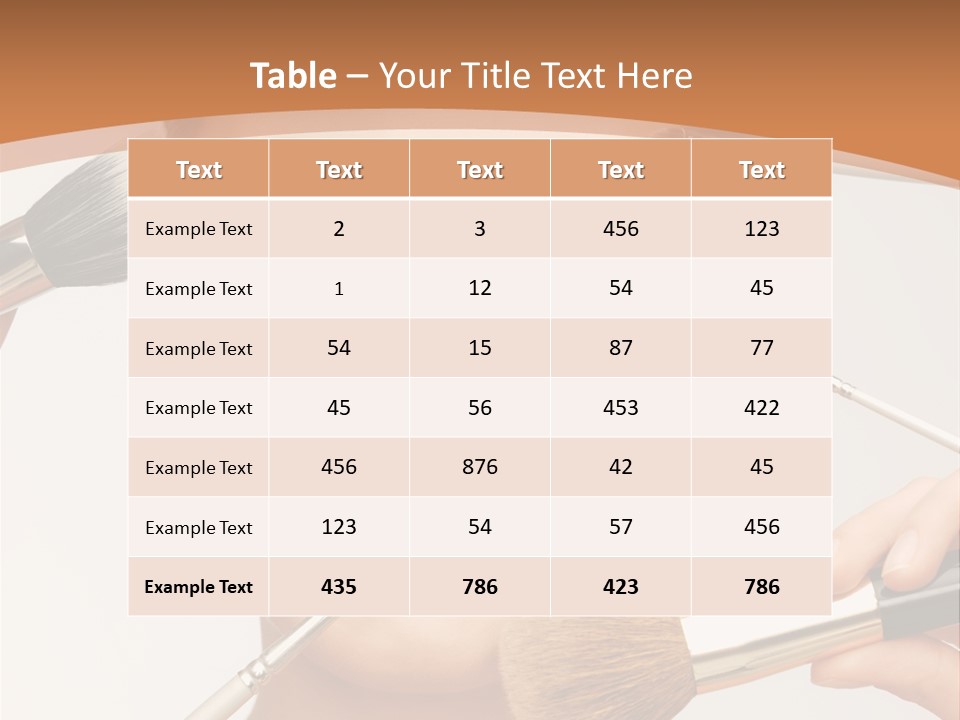 Holding Studio Female PowerPoint Template