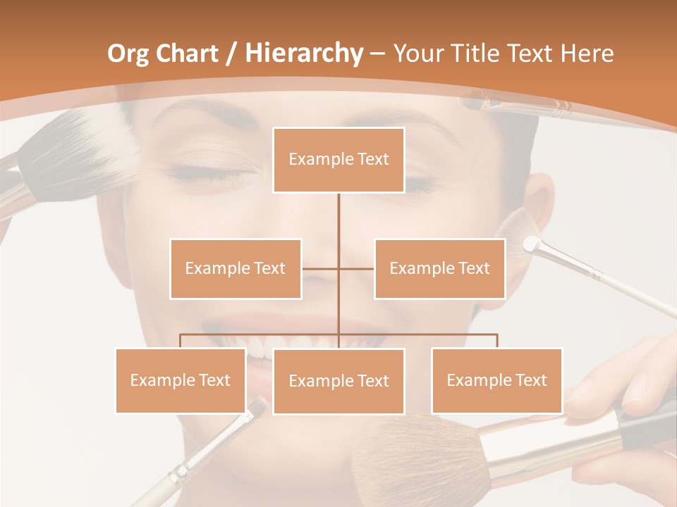 Holding Studio Female PowerPoint Template