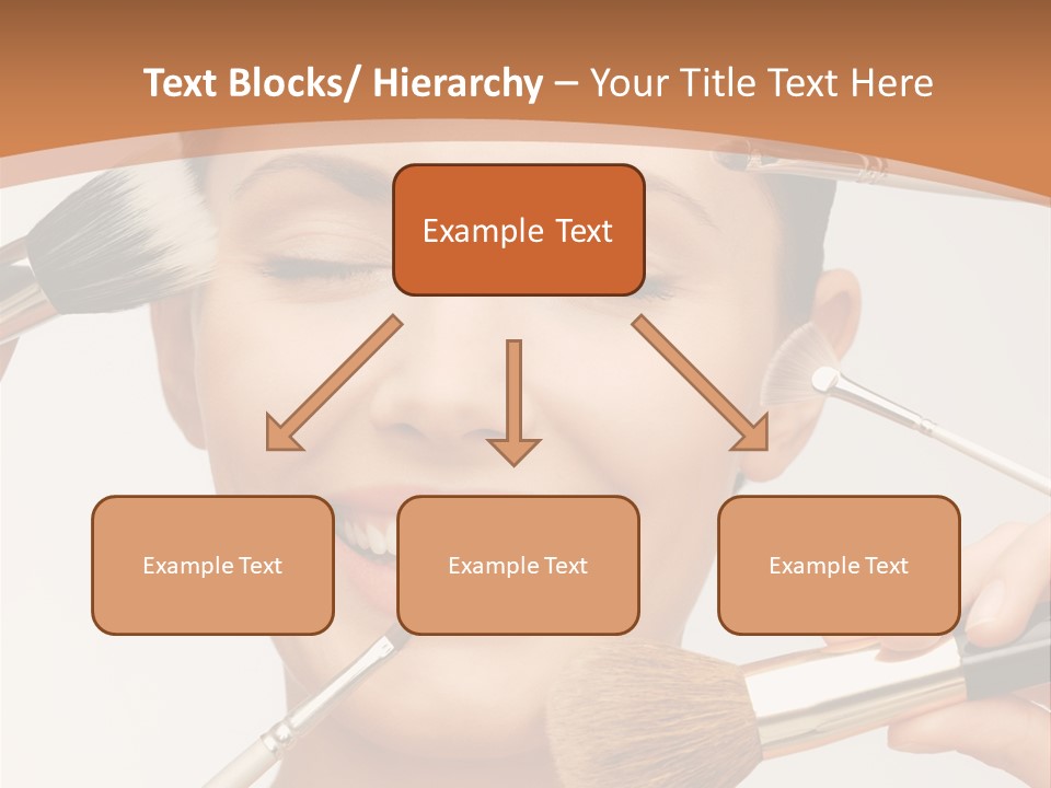 Holding Studio Female PowerPoint Template