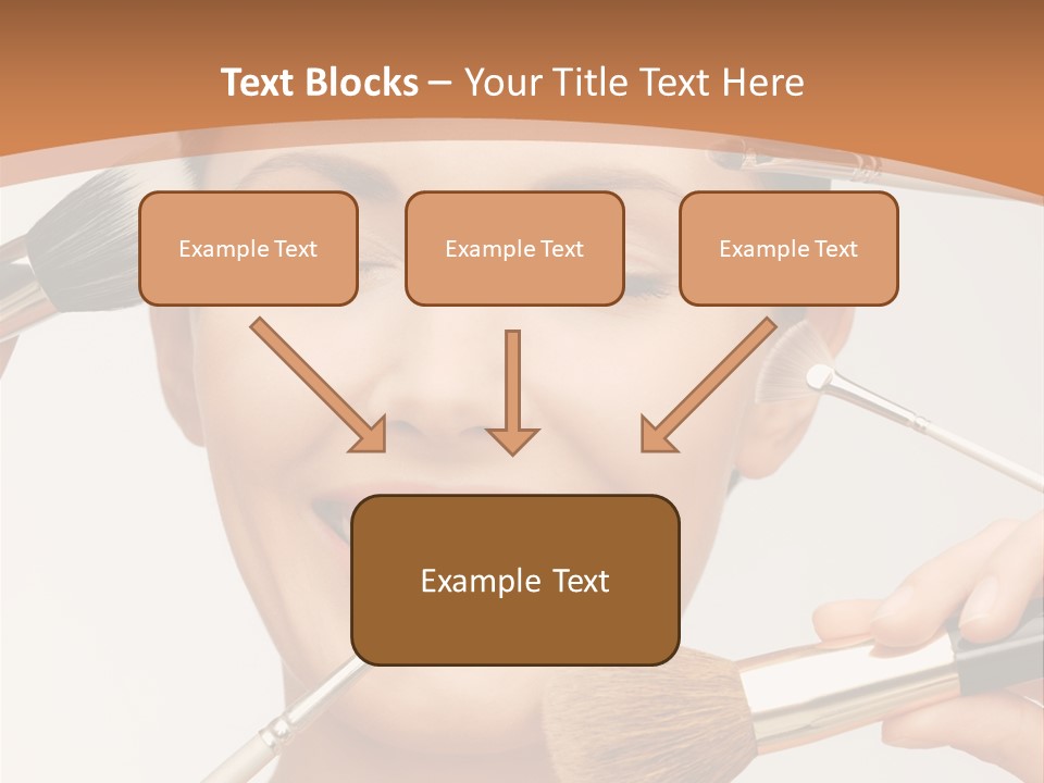Holding Studio Female PowerPoint Template