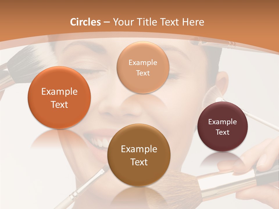 Holding Studio Female PowerPoint Template