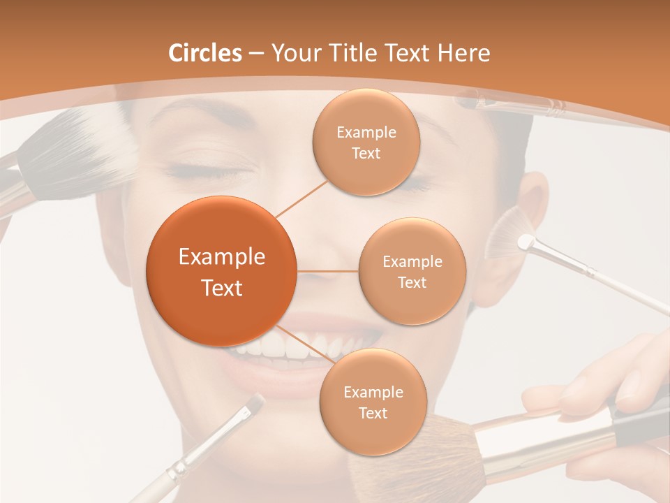 Holding Studio Female PowerPoint Template