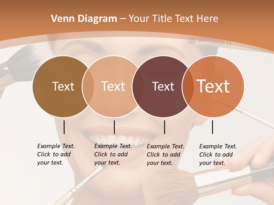 Holding Studio Female PowerPoint Template