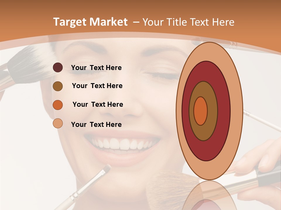 Holding Studio Female PowerPoint Template