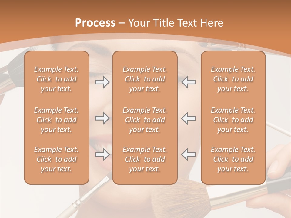 Holding Studio Female PowerPoint Template