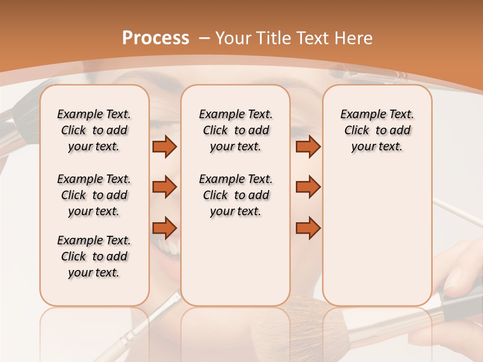 Holding Studio Female PowerPoint Template