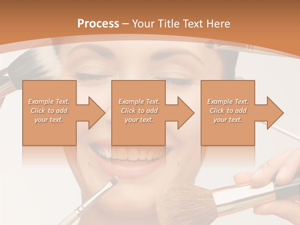 Holding Studio Female PowerPoint Template