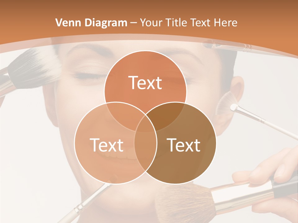 Holding Studio Female PowerPoint Template