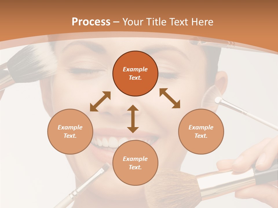 Holding Studio Female PowerPoint Template