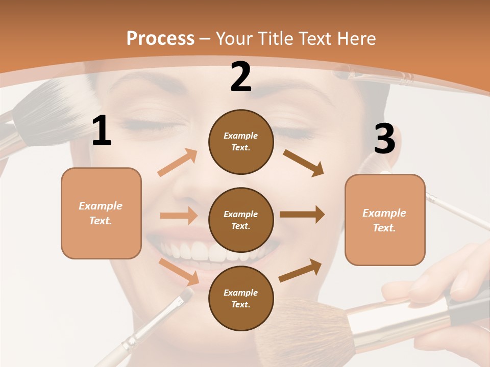Holding Studio Female PowerPoint Template