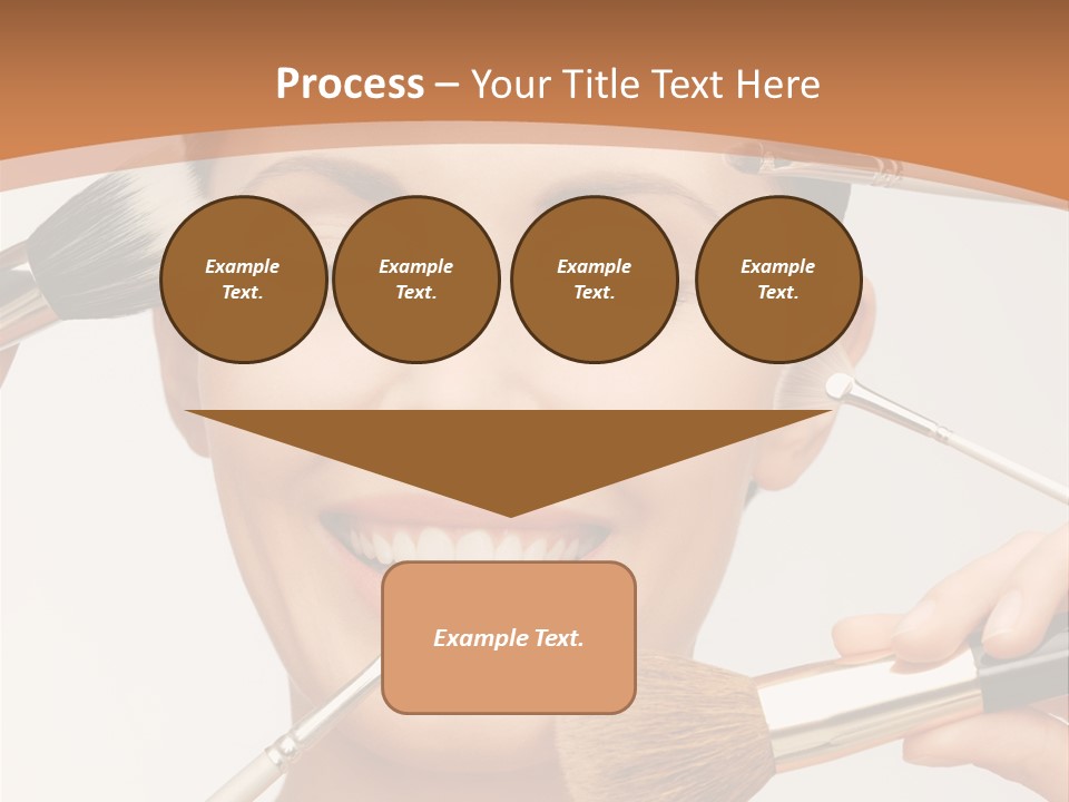 Holding Studio Female PowerPoint Template