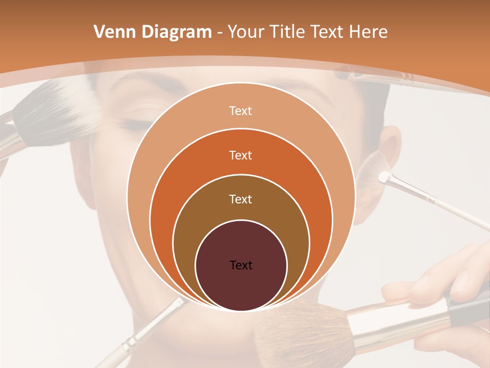 Holding Studio Female PowerPoint Template