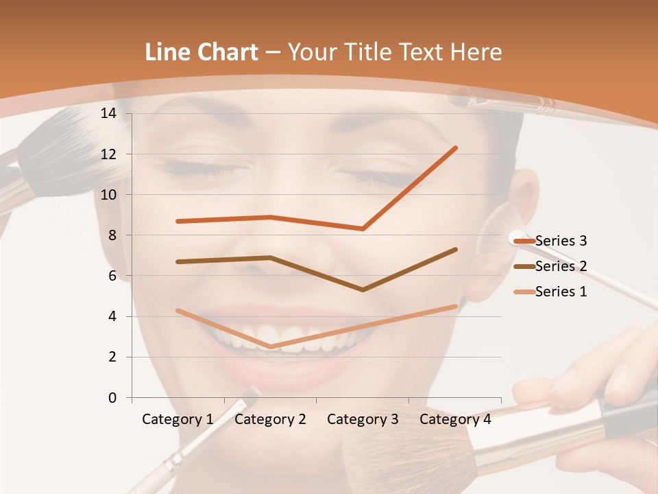 Holding Studio Female PowerPoint Template