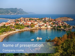 Turkey Vacation Ocean PowerPoint Template