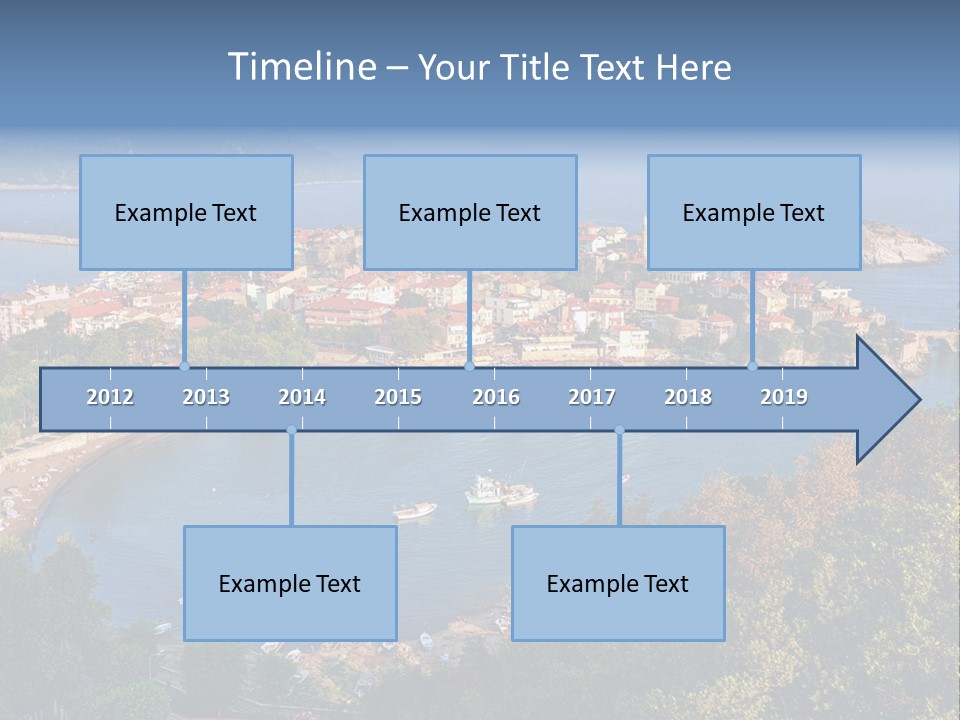 Turkey Vacation Ocean PowerPoint Template