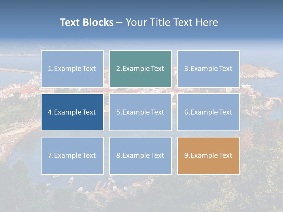Turkey Vacation Ocean PowerPoint Template