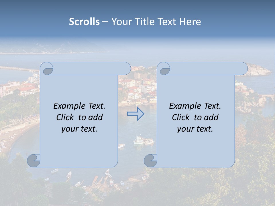 Turkey Vacation Ocean PowerPoint Template