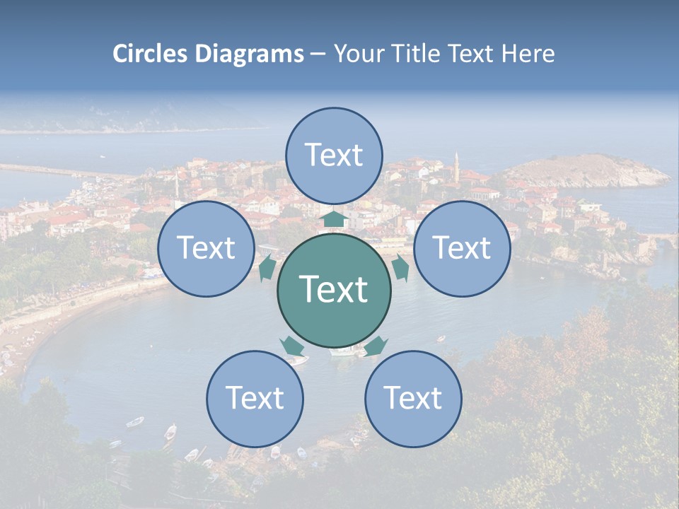 Turkey Vacation Ocean PowerPoint Template