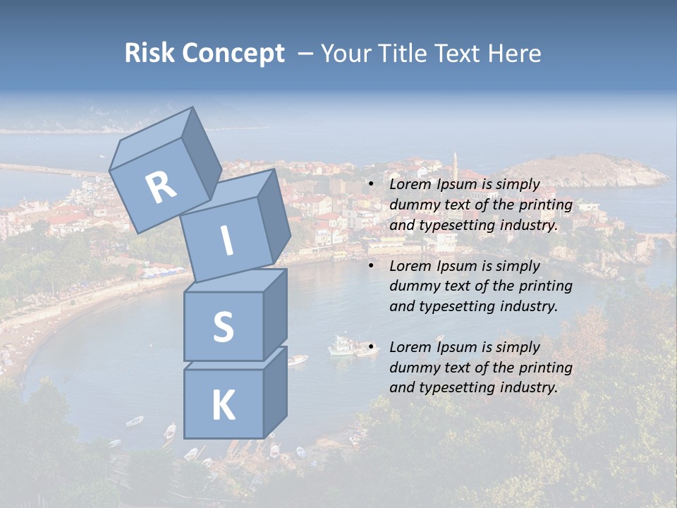 Turkey Vacation Ocean PowerPoint Template