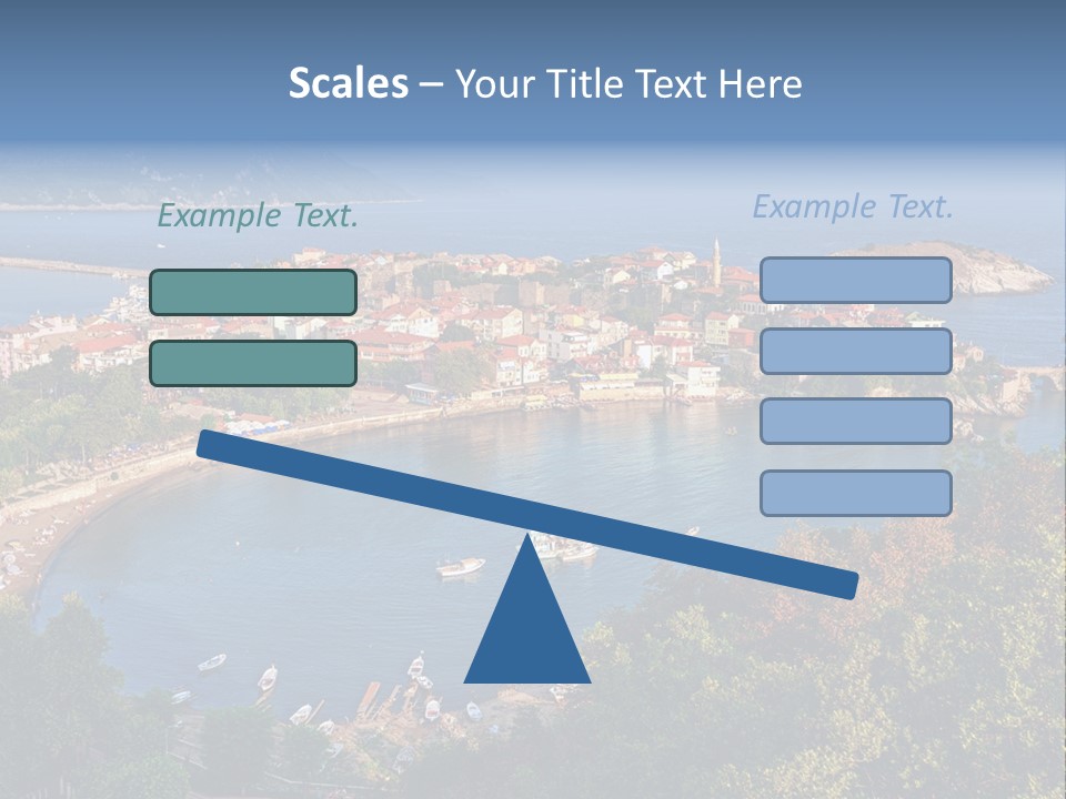 Turkey Vacation Ocean PowerPoint Template
