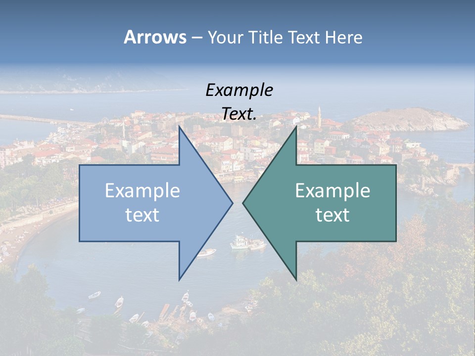 Turkey Vacation Ocean PowerPoint Template