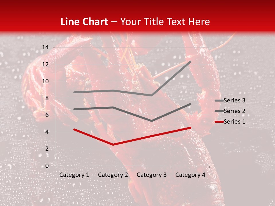 Invertebrate Crust Red PowerPoint Template