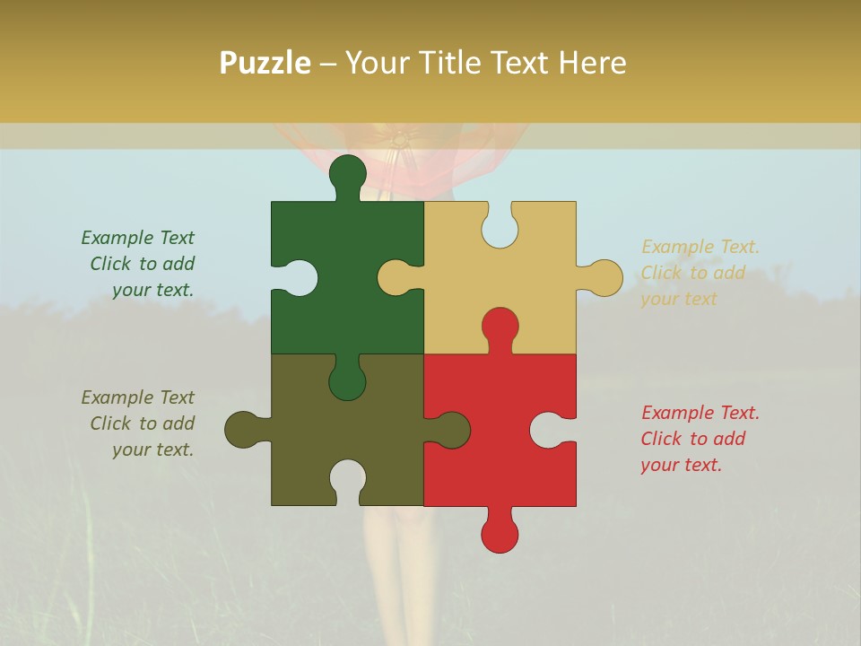Magnificence Figure Seduce PowerPoint Template