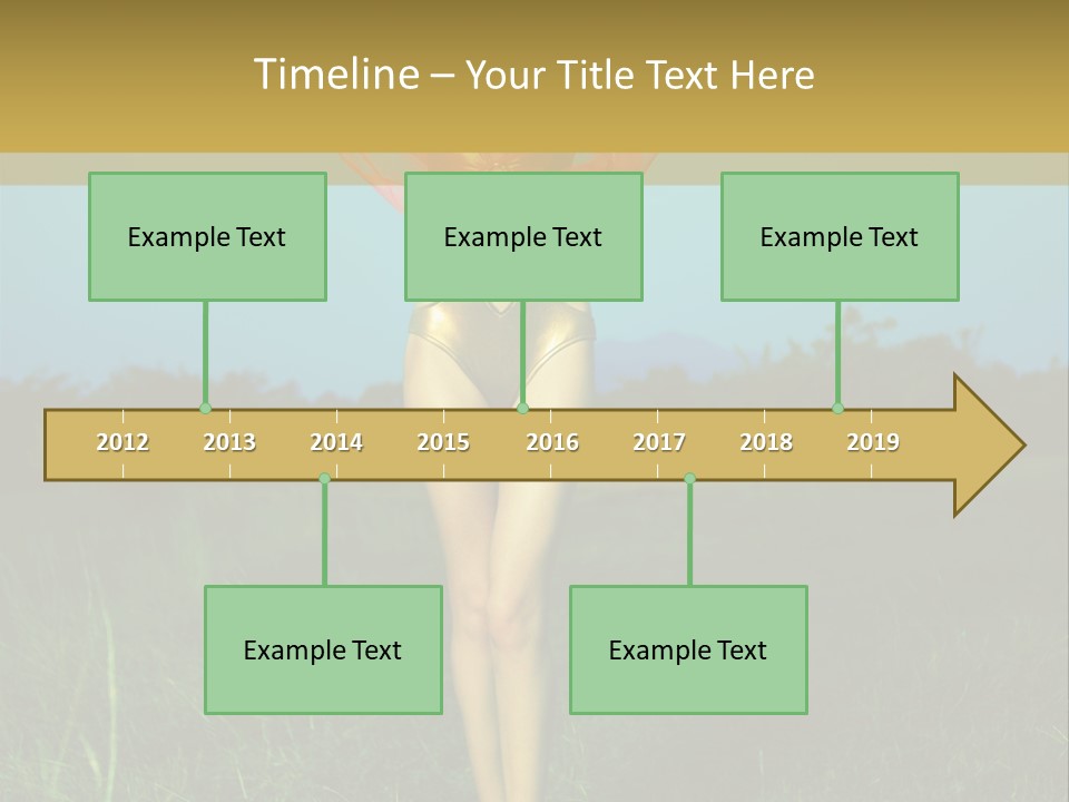 Magnificence Figure Seduce PowerPoint Template