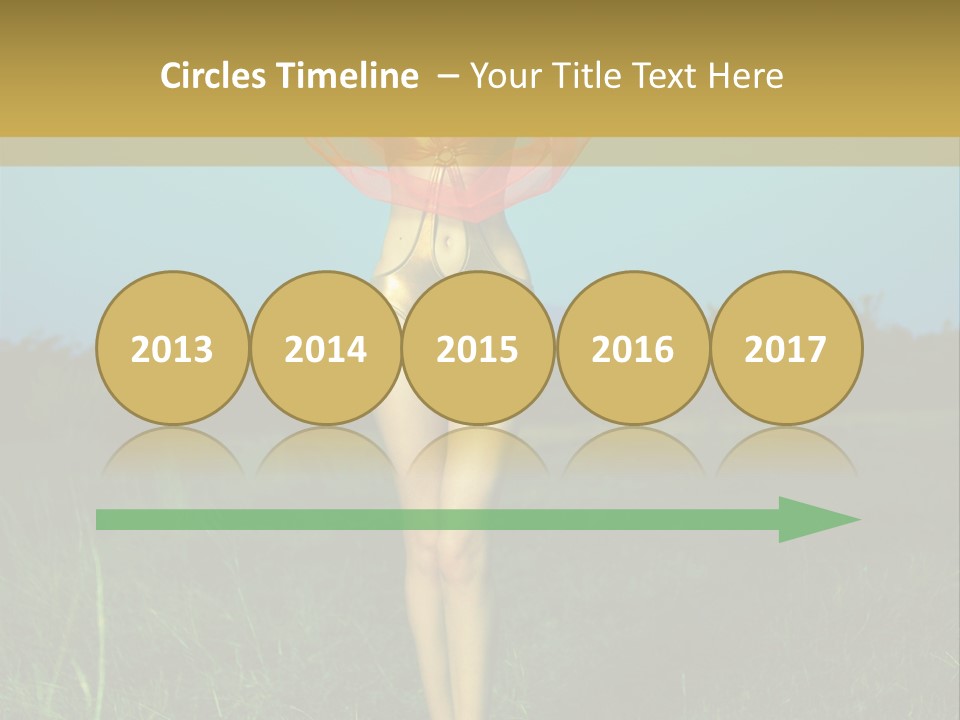 Magnificence Figure Seduce PowerPoint Template