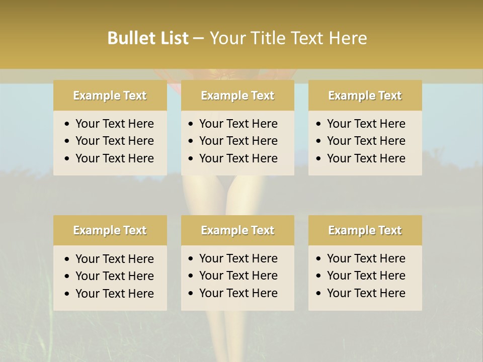 Magnificence Figure Seduce PowerPoint Template