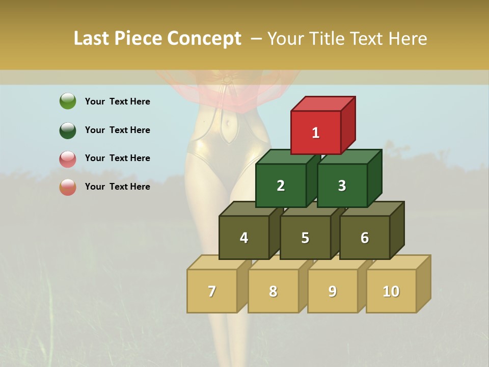 Magnificence Figure Seduce PowerPoint Template