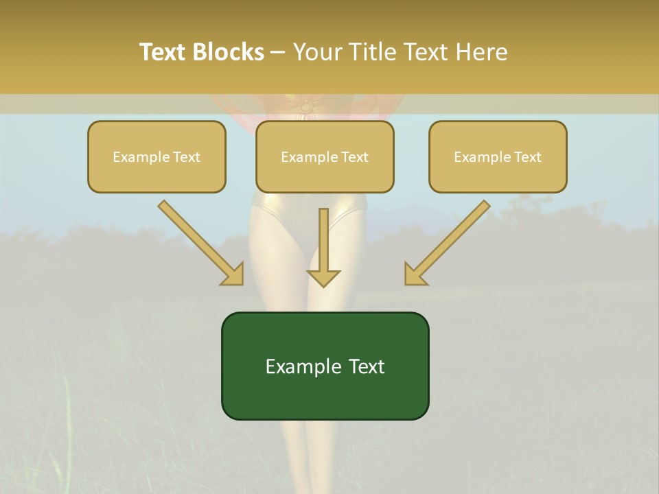 Magnificence Figure Seduce PowerPoint Template