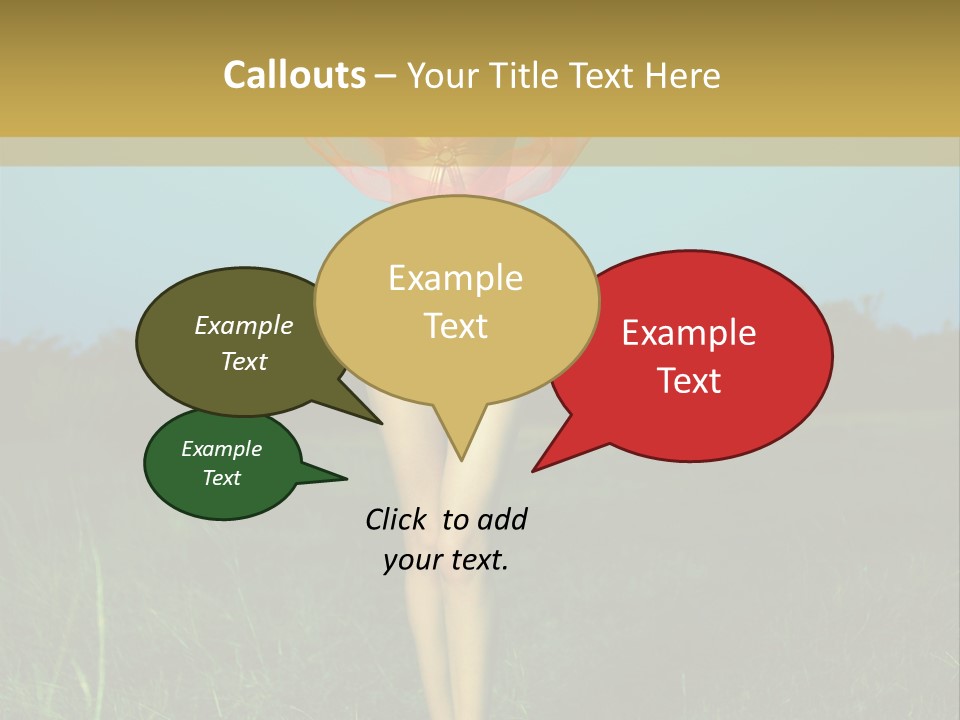 Magnificence Figure Seduce PowerPoint Template