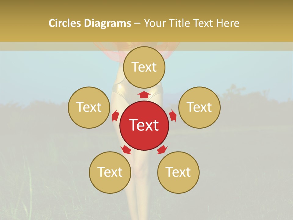 Magnificence Figure Seduce PowerPoint Template