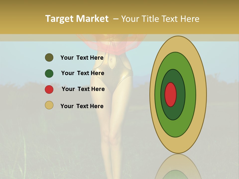 Magnificence Figure Seduce PowerPoint Template