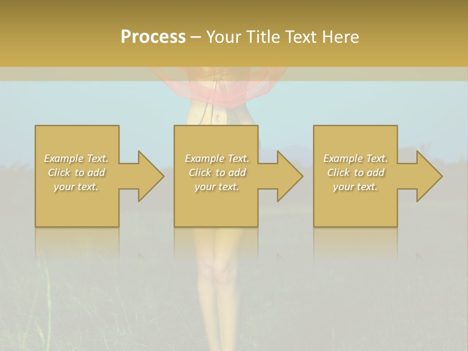 Magnificence Figure Seduce PowerPoint Template