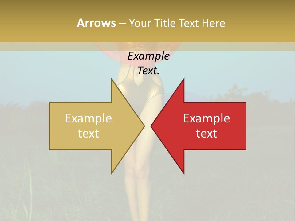 Magnificence Figure Seduce PowerPoint Template