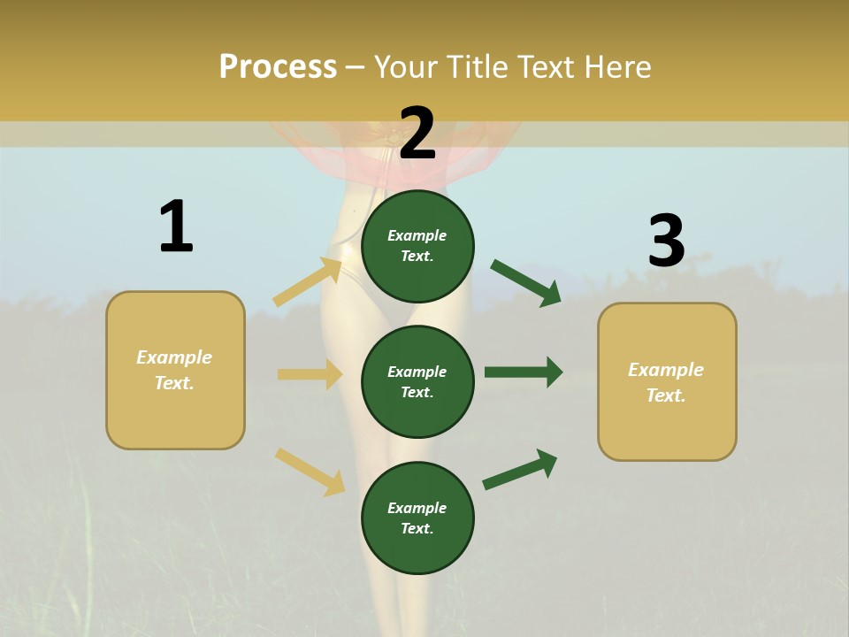 Magnificence Figure Seduce PowerPoint Template