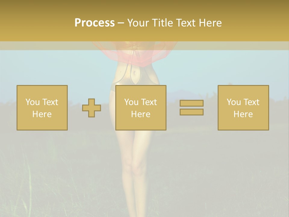 Magnificence Figure Seduce PowerPoint Template