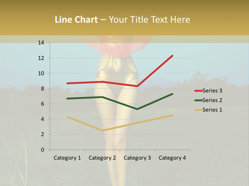 Magnificence Figure Seduce PowerPoint Template