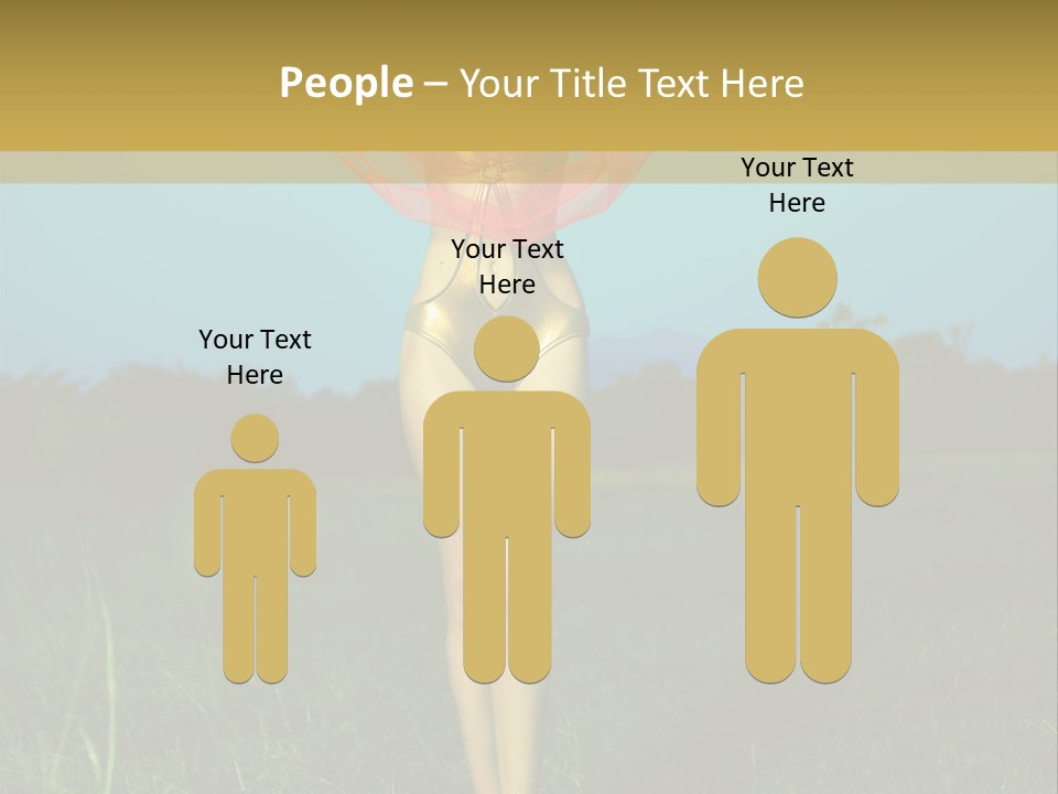 Magnificence Figure Seduce PowerPoint Template