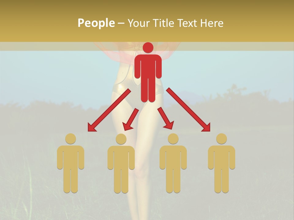 Magnificence Figure Seduce PowerPoint Template