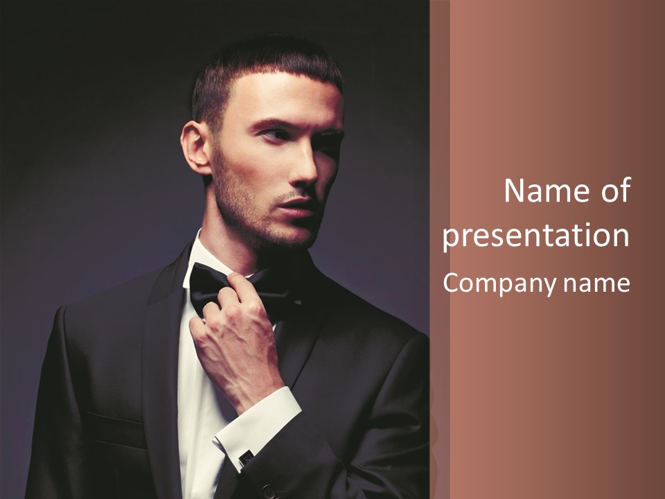 Stylish Forceful Single PowerPoint Template