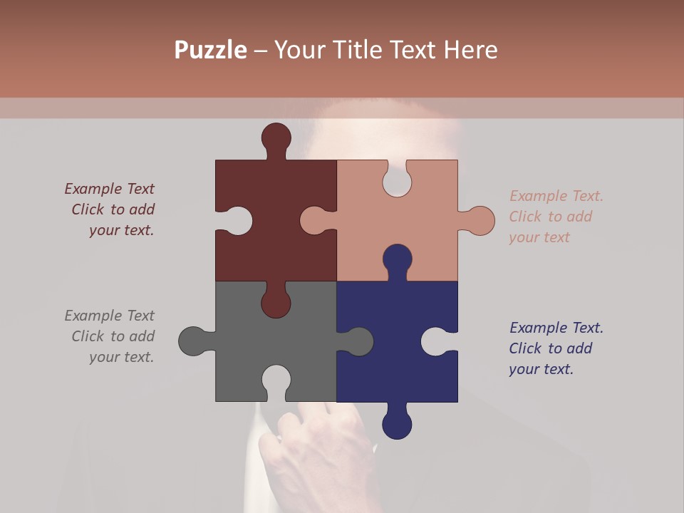 Stylish Forceful Single PowerPoint Template