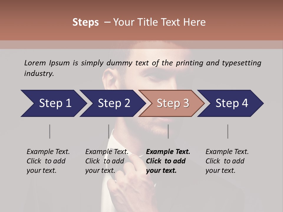 Stylish Forceful Single PowerPoint Template