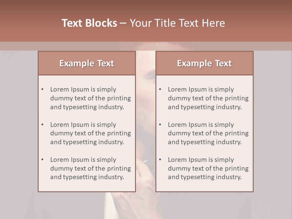 Stylish Forceful Single PowerPoint Template