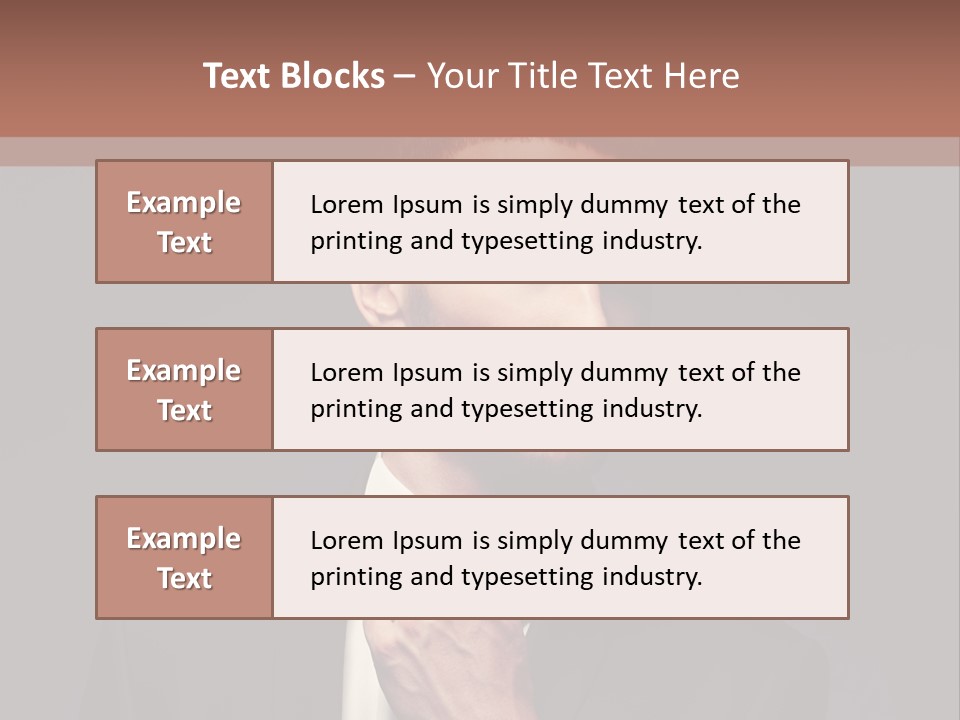 Stylish Forceful Single PowerPoint Template