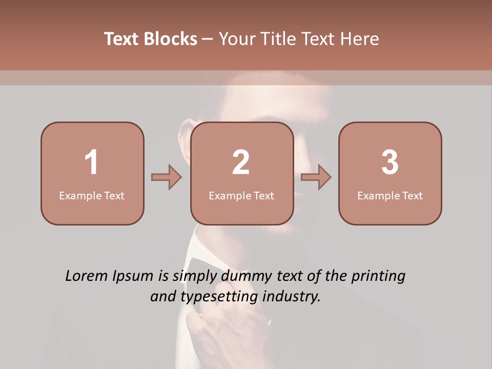 Stylish Forceful Single PowerPoint Template