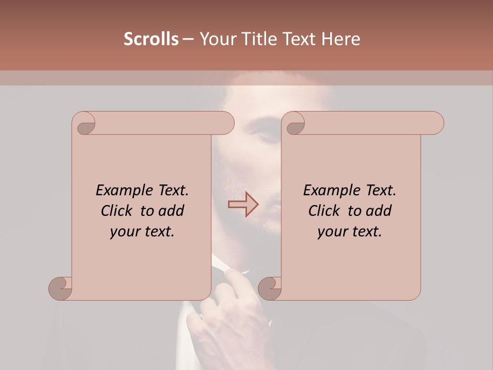 Stylish Forceful Single PowerPoint Template