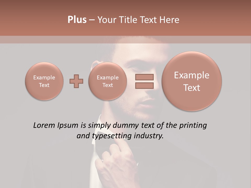 Stylish Forceful Single PowerPoint Template